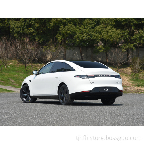 2023High Performance EV Car LEAPMOTOR C01 Light White Electric Car 525km 606km 717km Long Range EV